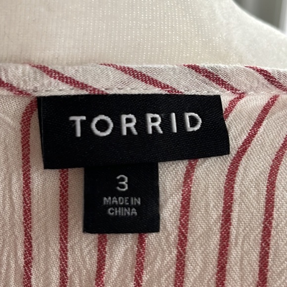 Torrid 100% rayon flowy tank top size 3X plus size shirt - Picture 7 of 8